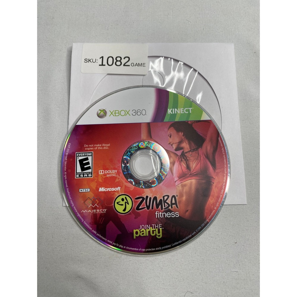 Zumba Fitness Join the Party Xbox 360 Kinect